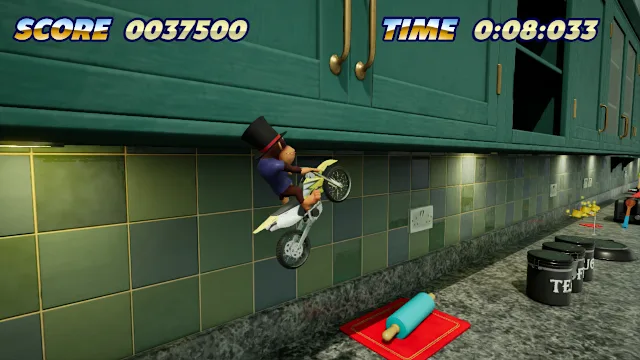 Toy Stunt Bike: Tiptop's Trials screenshot 2