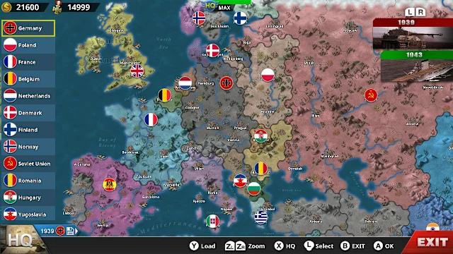 World Conqueror X screenshot 0