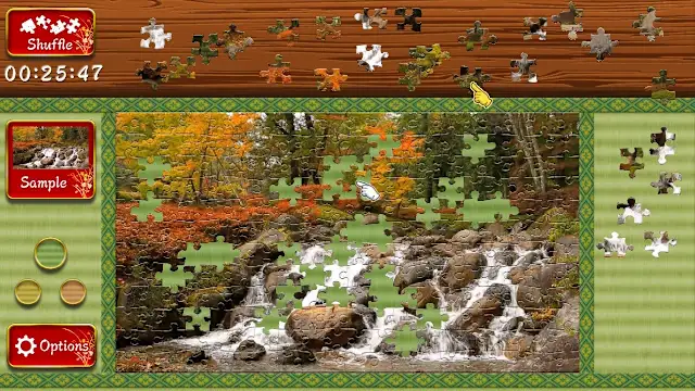 Animated Jigsaws: Beautiful Japanese Scenery screenshot 3