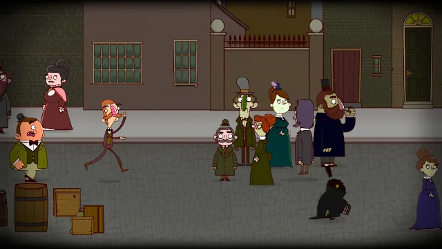 The Adventures of Bertram Fiddle: Episode 1: A Dreadly Business screenshot 2