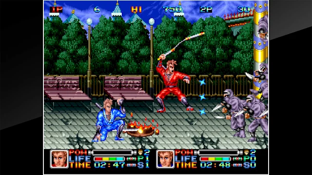 ACA NEOGEO NINJA COMBAT screenshot 1