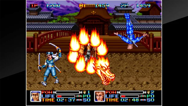 ACA NEOGEO NINJA COMBAT screenshot 3