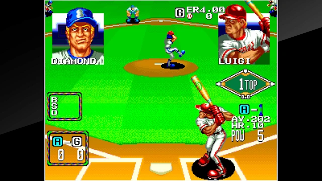 ACA NEOGEO BASEBALL STARS 2 screenshot 1