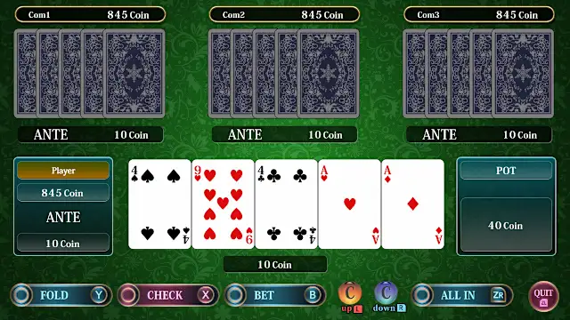 THE Card: Poker, Texas hold 'em, Blackjack and Page One screenshot 0
