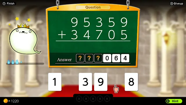 Calculation Castle : Greco's Ghostly Challenge "Addition" screenshot 4