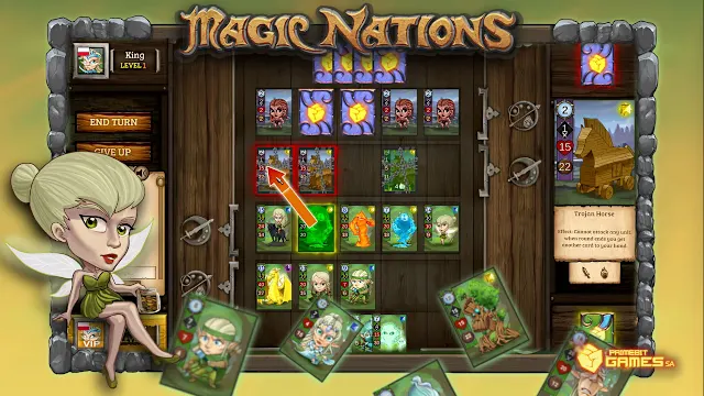 Magic Nations: Strategy Card Game screenshot 2