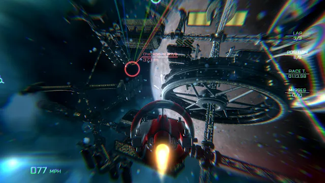 VSR: Void Space Racing screenshot 1