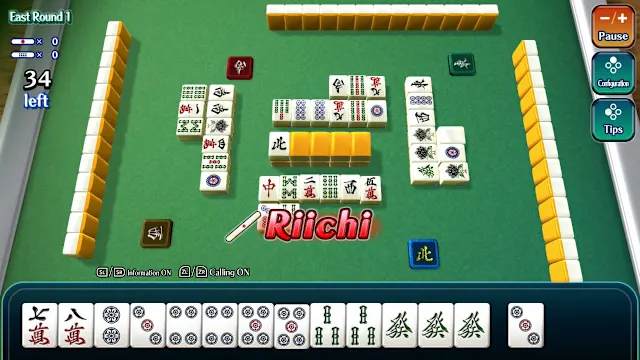 Japanese Mah-jongg screenshot 1
