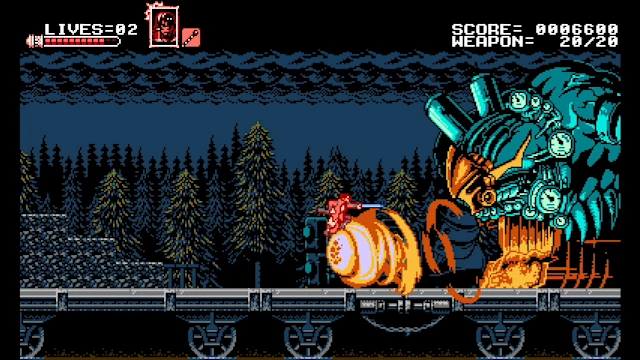Bloodstained: Curse of the Moon screenshot 2