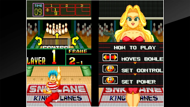 ACA NEOGEO LEAGUE BOWLING screenshot 0