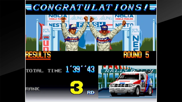 ACA NEOGEO THRASH RALLY screenshot 5