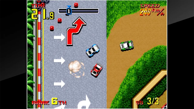 ACA NEOGEO THRASH RALLY screenshot 1