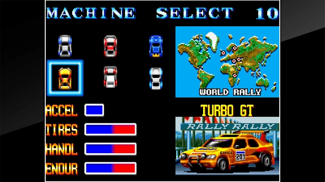ACA NEOGEO THRASH RALLY screenshot 2