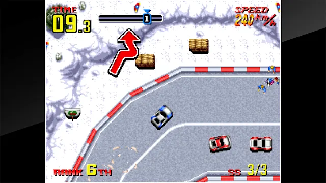 ACA NEOGEO THRASH RALLY screenshot 0