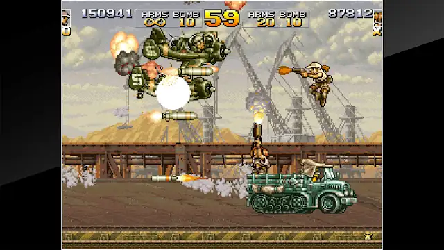 ACA NEOGEO METAL SLUG 4 screenshot 1