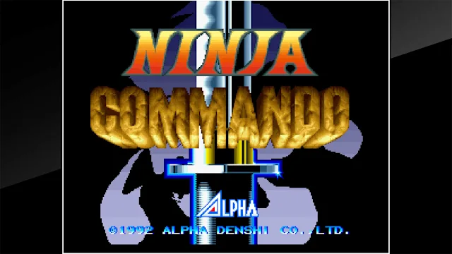 ACA NEOGEO NINJA COMMANDO screenshot 0
