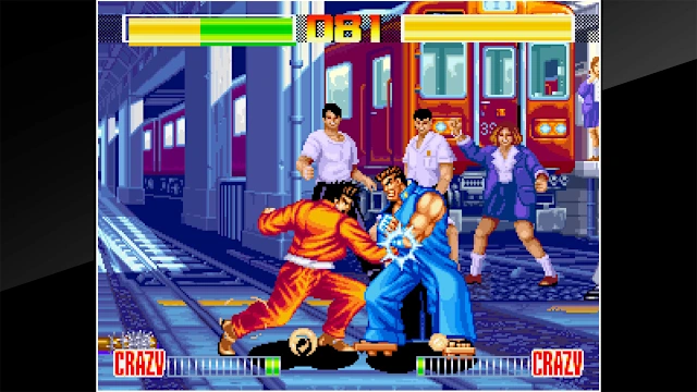 ACA NEOGEO AGGRESSORS OF DARK KOMBAT screenshot 1