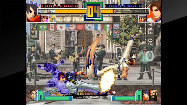 ACA NEOGEO THE KING OF FIGHTERS 2001 screenshot 2
