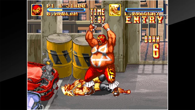 ACA NEOGEO 3 COUNT BOUT screenshot 1