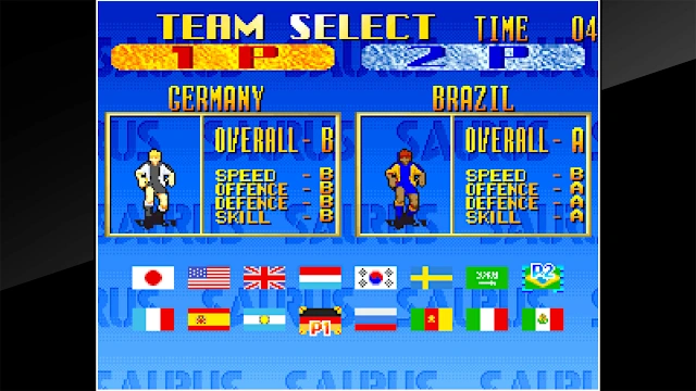 ACA NEOGEO PLEASURE GOAL： 5 ON 5 MINI SOCCER screenshot 1