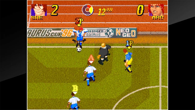 ACA NEOGEO PLEASURE GOAL： 5 ON 5 MINI SOCCER screenshot 5