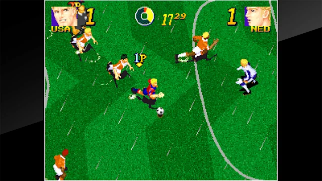 ACA NEOGEO PLEASURE GOAL： 5 ON 5 MINI SOCCER screenshot 3