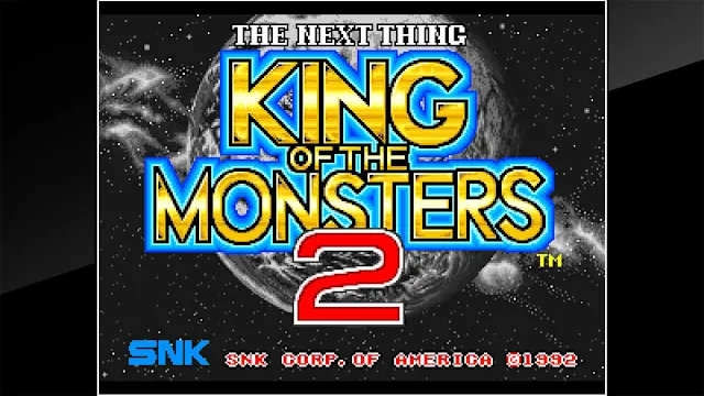 ACA NEOGEO KING OF THE MONSTERS 2 screenshot 0