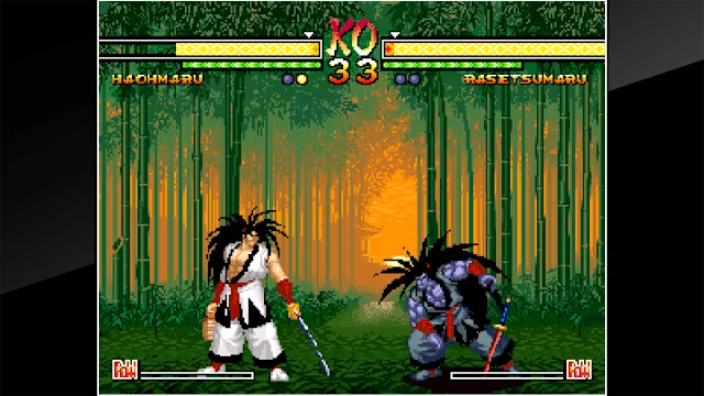 ACA NEOGEO SAMURAI SHODOWN V screenshot 1