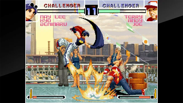 ACA NEOGEO THE KING OF FIGHTERS 2002 screenshot 2