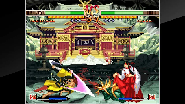 ACA NEOGEO SAMURAI SHODOWN V SPECIAL screenshot 2