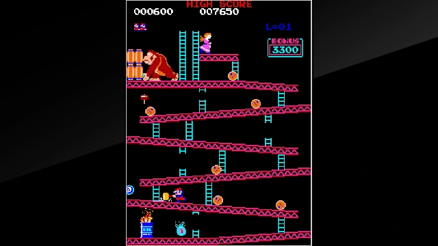 Arcade Archives DONKEY KONG screenshot 1
