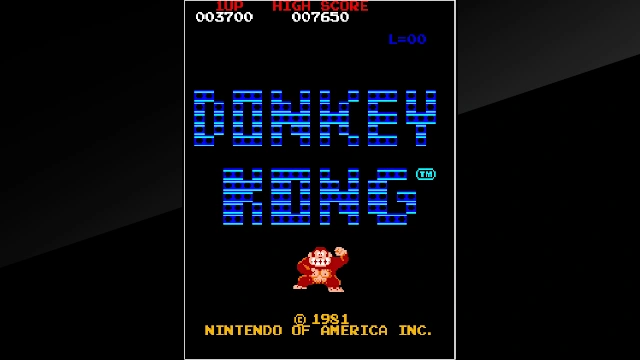 Arcade Archives DONKEY KONG screenshot 0