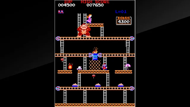 Arcade Archives DONKEY KONG screenshot 2