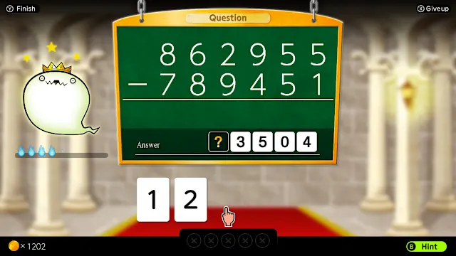 Calculation Castle : Greco's Ghostly Challenge "Subtraction " screenshot 4