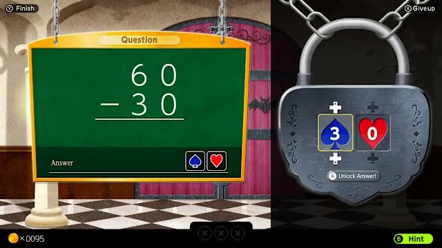 Calculation Castle : Greco's Ghostly Challenge "Subtraction " screenshot 3