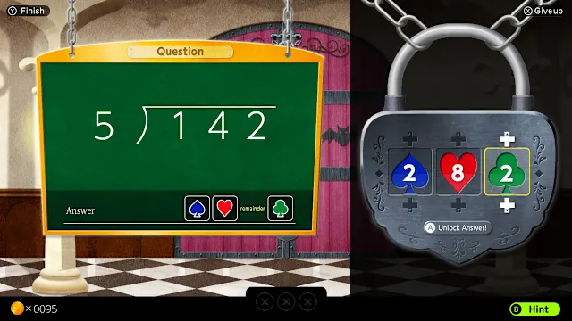 Calculation Castle : Greco's Ghostly Challenge "Division " screenshot 3