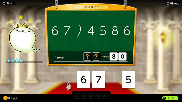 Calculation Castle : Greco's Ghostly Challenge "Division " screenshot 4