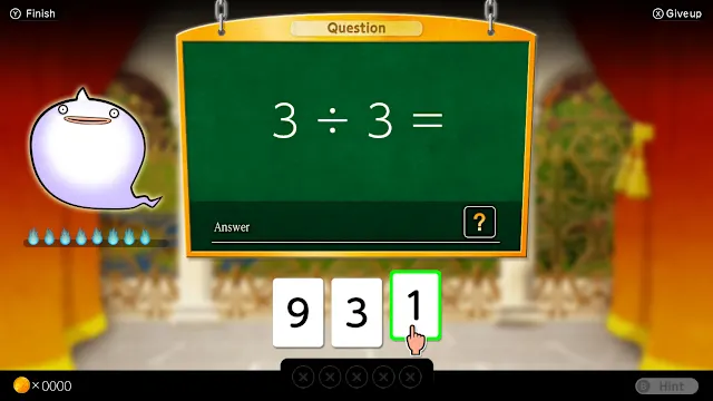 Calculation Castle : Greco's Ghostly Challenge "Division " screenshot 2