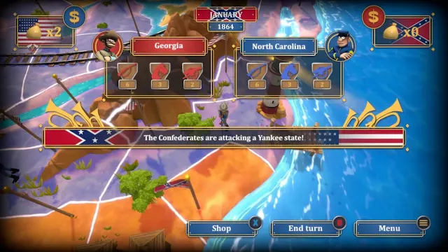 The Bluecoats North & South screenshot 5