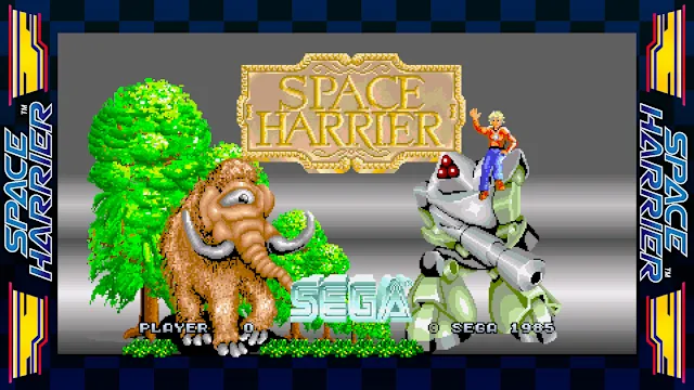 SEGA AGES Space Harrier screenshot 0