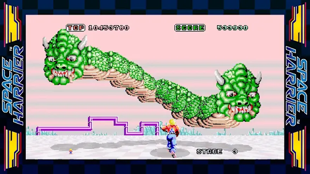 SEGA AGES Space Harrier screenshot 4
