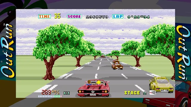 SEGA AGES Out Run screenshot 2