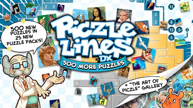Piczle Lines DX 500 More Puzzles!