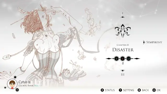 Cytus α screenshot 1