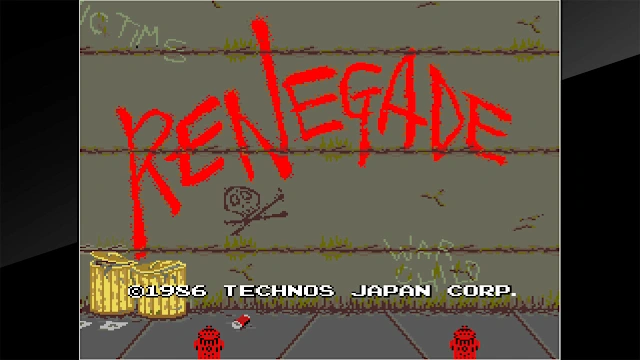 Arcade Archives Renegade screenshot 0