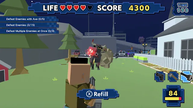 Voxel Shot for Nintendo Switch screenshot 1