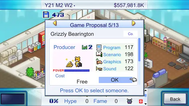 Game Dev Story screenshot 1