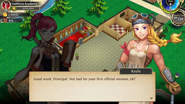 Valthirian Arc: Hero School Story screenshot 2