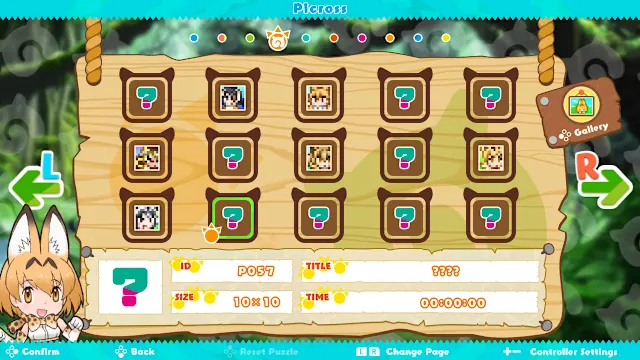 KEMONO FRIENDS PICROSS screenshot 1