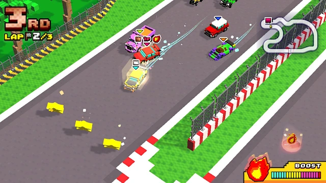 Chiki-Chiki Boxy Racers screenshot 1